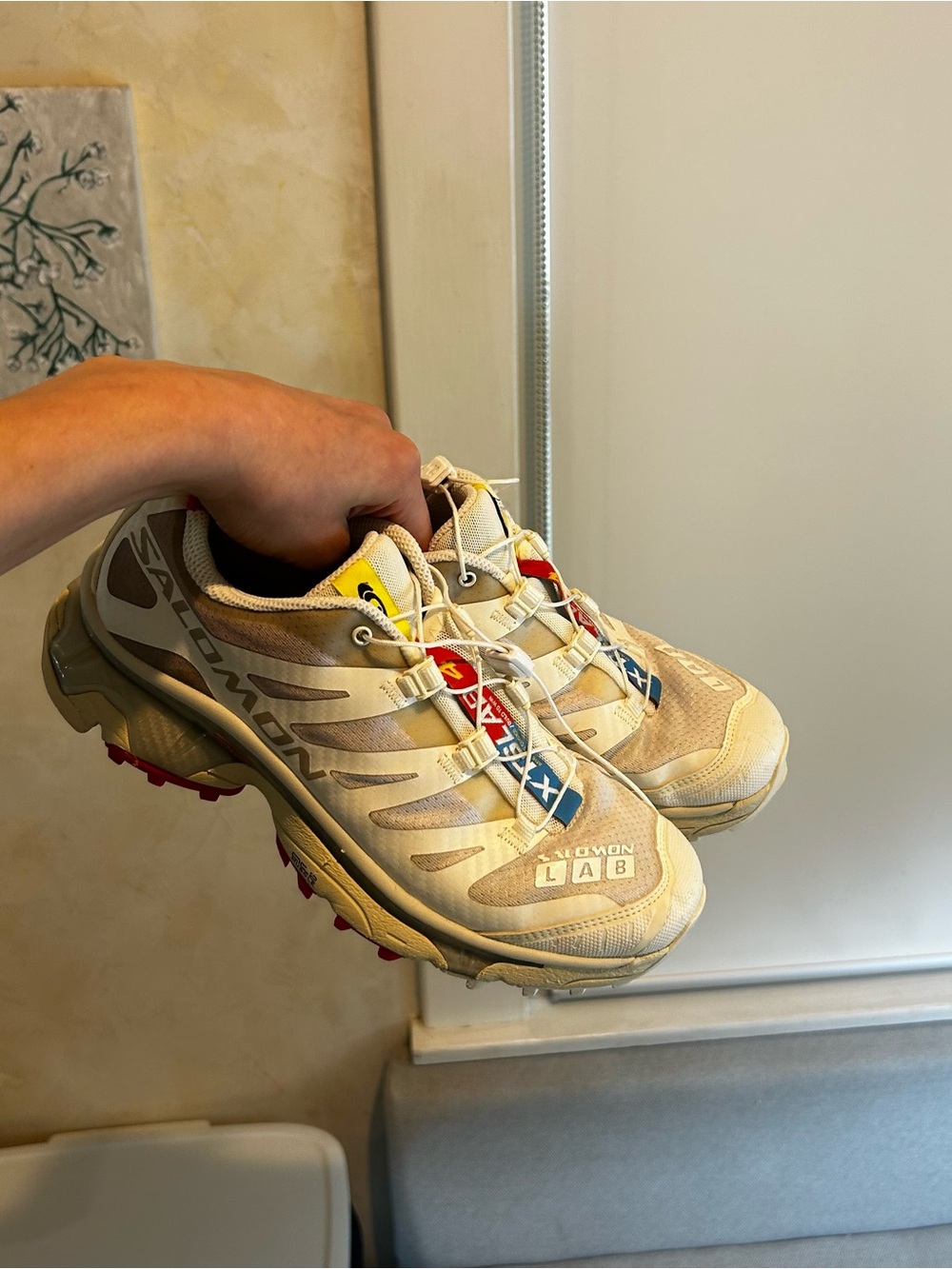 Salomon White Xt-4 Og 'Vanilla Ice' sneakers - Picture 11 of 12